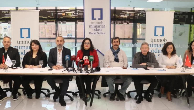 Bursalı mimarlardan ‘imar affı’ girişimine itiraz!