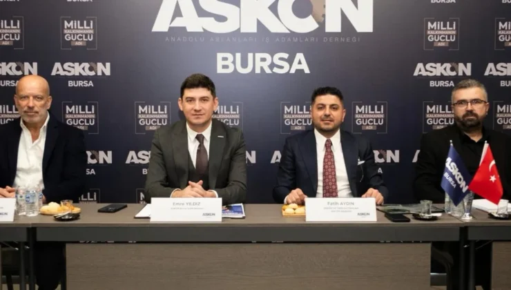 ASKON Bursa Şubesi’nden Enerji ve Çevre Üzerine Toplantı