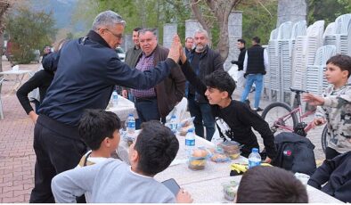 Başkan Topaloğlu’ndan Beldibi’nde iftar