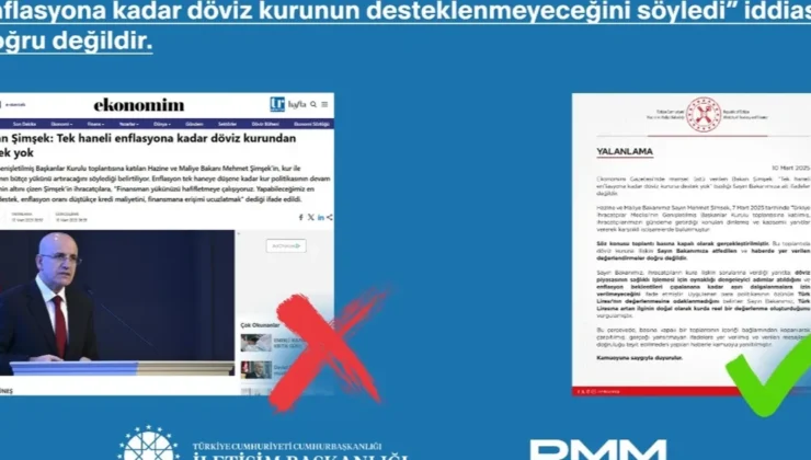 Hazine ve Maliye Bakanlığı’ndan Enflasyon ve Döviz Kuru Açıklaması