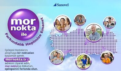 Sanovel, epilepsiyle mücadelede dikkatleri mor noktaya çekiyor.