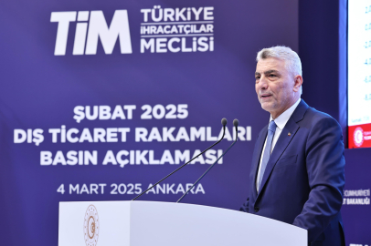 ANKARA (İGFA) - Ticaret Bakanı Ömer Bolat, Şubat Ayı Dış Ticaret Verilerini Açıkladı