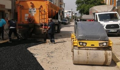 Ataevler’de Asfalt Yama Çalışmaları Aralıksız Sürüyor