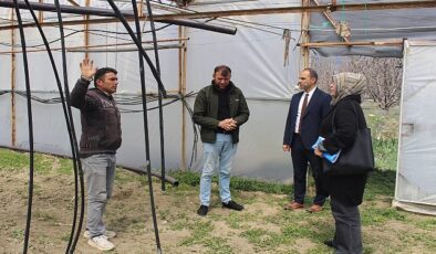 Elmalı’da çiftçilere biyolojik mücadele eğitimi