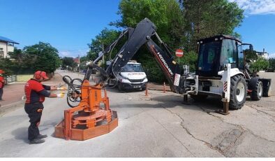 Baca ve ızgaralar asfalta sıfır hale getiriliyor