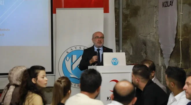 KAYÜ’den “Bilim Kafe” etkinliği