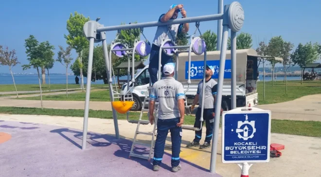 Kocaeli Büyükşehir’den çocuklara güvenli alanlar