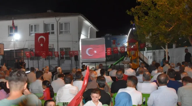 Batman Sason’da 15 Temmuz etkinlikleri