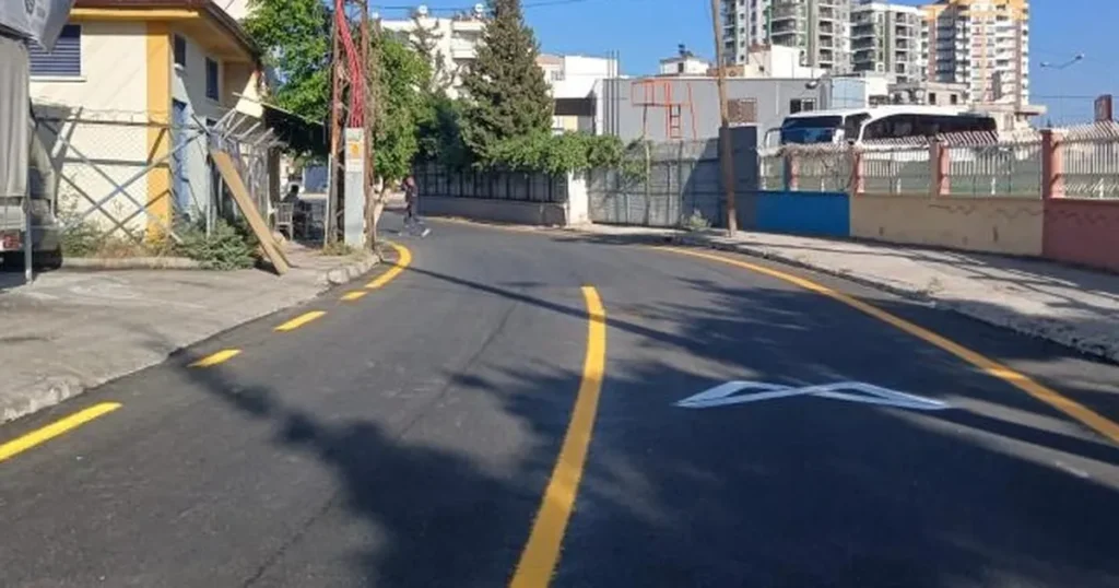 Mersin’de yol konforu artıyor