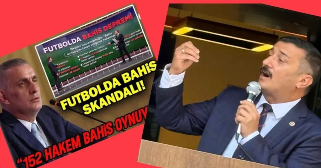 Bahisçi hakem skandalı TBMM gündeminde