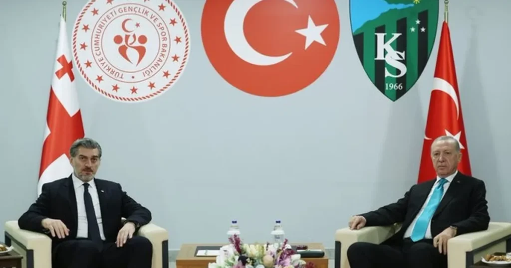 Cumhurbaşkanı Erdoğan, Kocaeli’de Gürcistanlı mevkidaşı ile buluştu