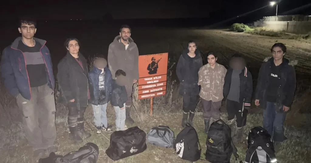 Edirne Uzunköprü’de 16 kaçak göçmen yakalandı