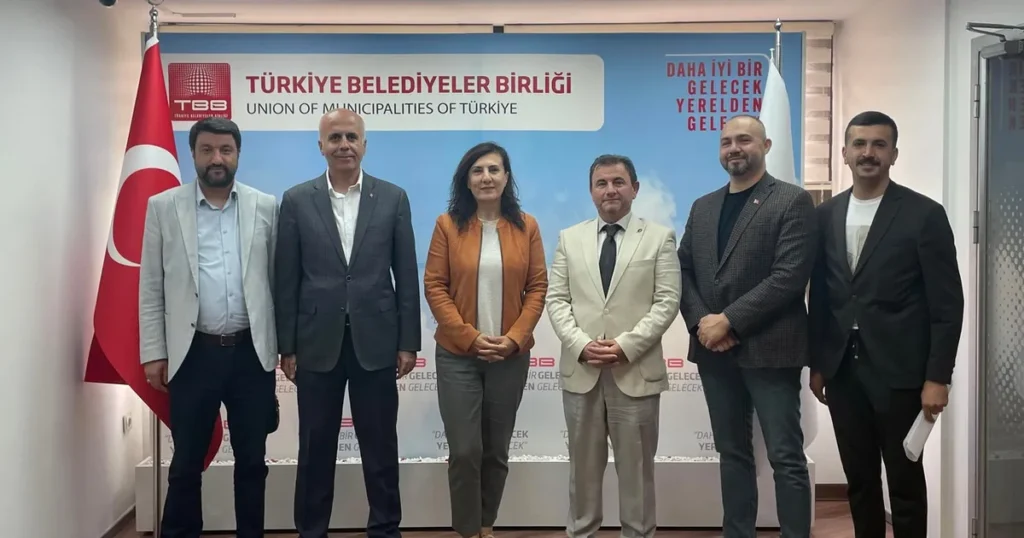 Kayseri Talas heyetinden Ankara’ya teşekkür ziyareti