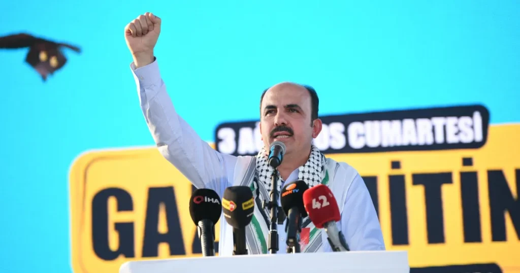 Konya’dan özgür Filistin için maddi destek… Aylık maaş ile günlük cirolarını Gazze’ye bağışlayacak