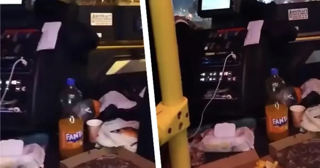 Düzce’de minibüste balık ziyafeti tepki çekti!