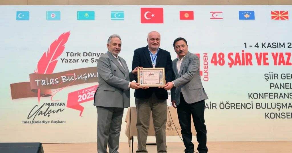Türk Dünyası yazar ve şairleri Kayseri Talas’ta buluştu