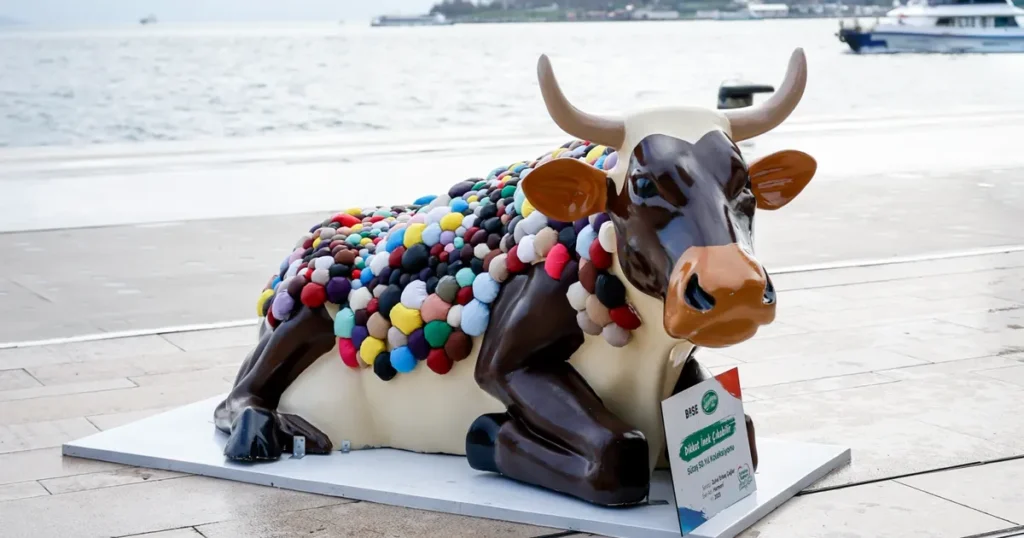 Sütaş’ın Mutlu İnekleri, Sanatçıların Tasarımları İle Şehre Geldi