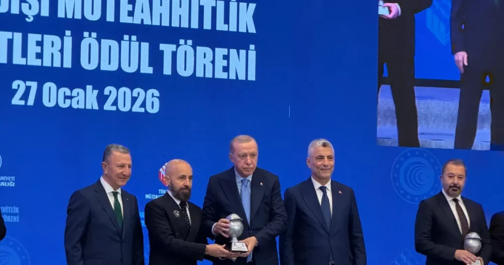 ESTA Construction’a Yurt Dışı Müteahhitlikte Bir Başarı Ödülü Daha