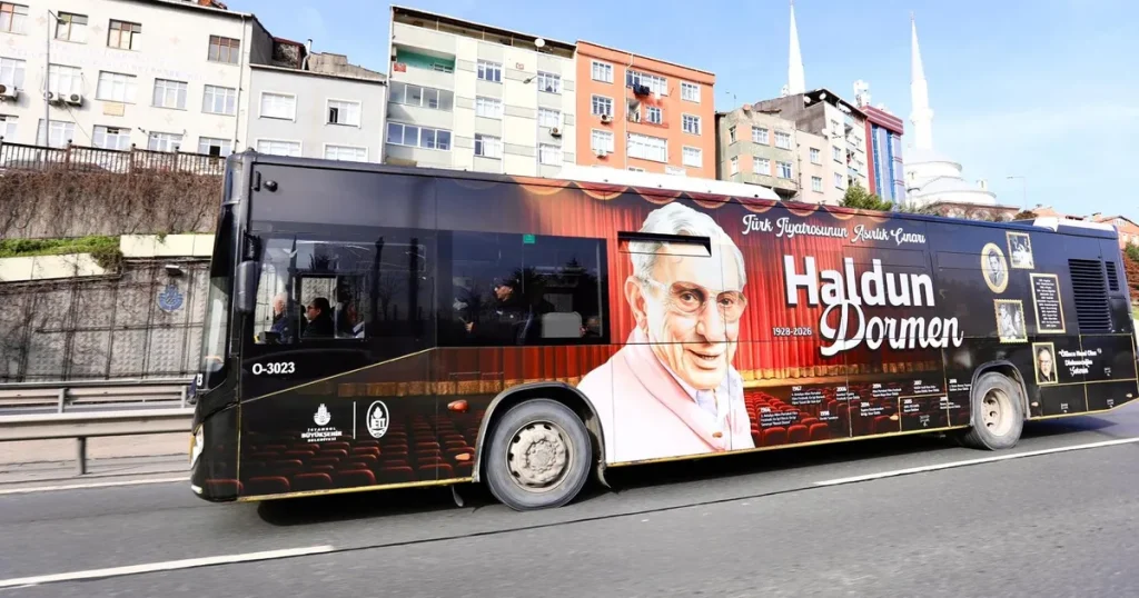 İETT’den Haldun Dormen’e Vefa