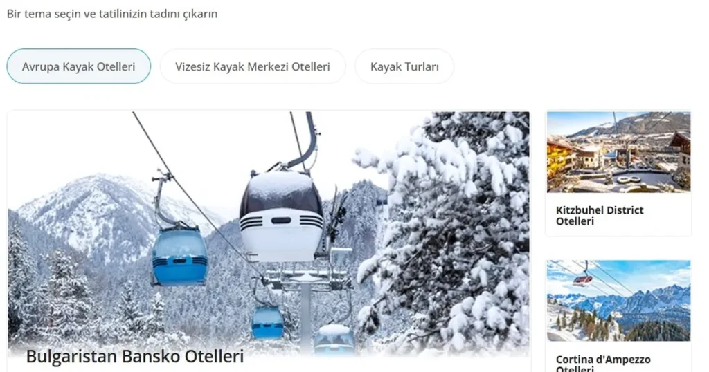 Tatilsepeti Kayak Tatilini Zirveye Taşıyor