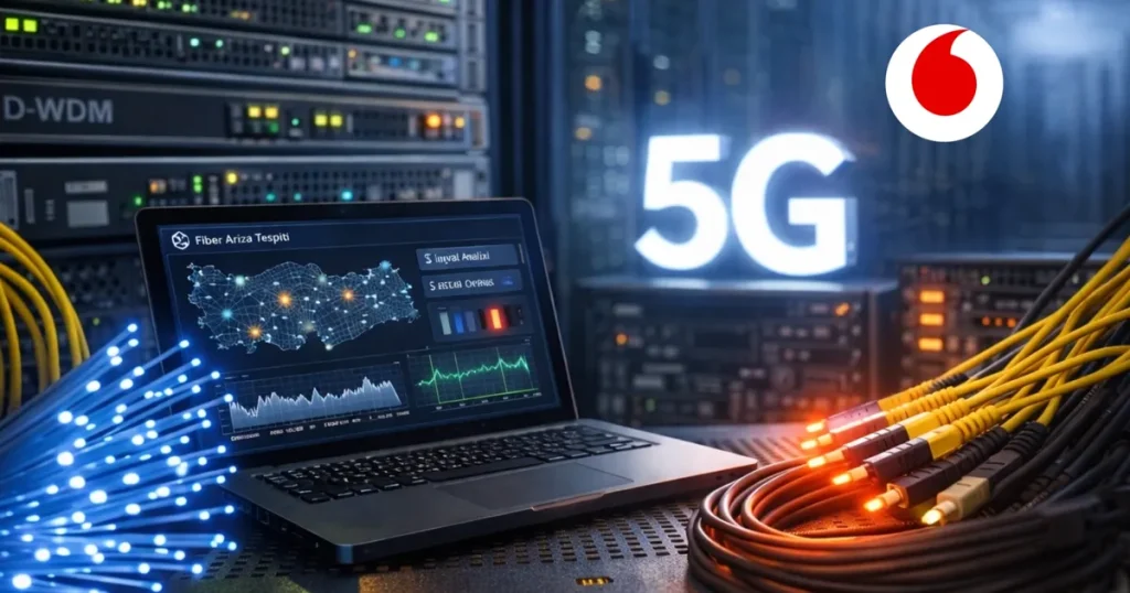 Vodafone’dan 5G Yolunda Fiber Optik Omurga Şebeke Operasyonlarında Yapay Zekalı Yeni Adım