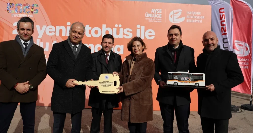 Anadolu Isuzu Eskişehir’in Ulaşım Filosunu Güçlendirdi