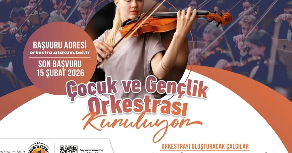 Atakum Belediyesi Çocuk ve Gençlik Orkestrası Kuruluyor