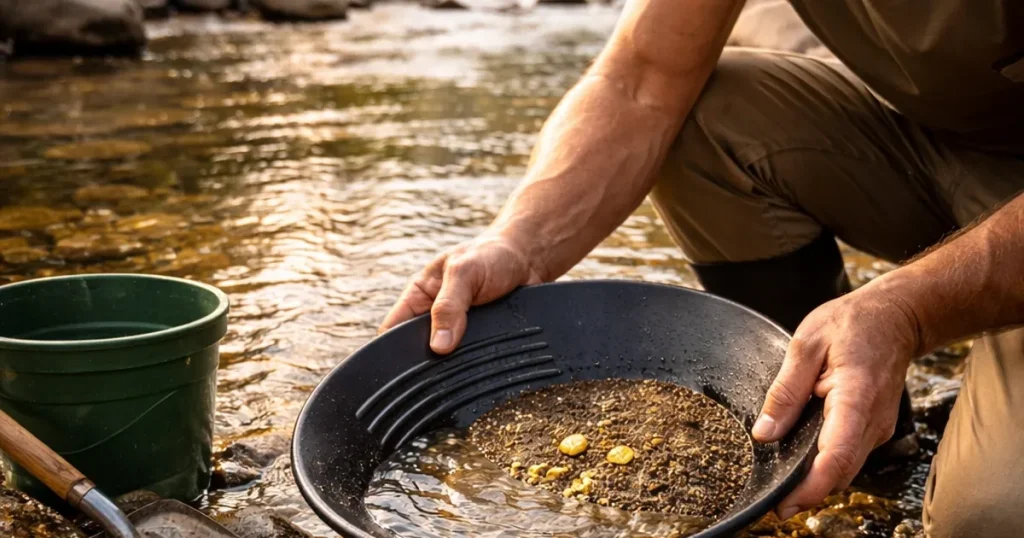 Derede Altın Nasıl Bulunur? Akarsuda Altın Aramaya Başlamak İsteyenler İçin Rehber