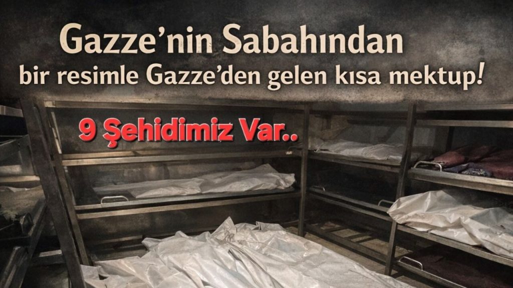 Gazze’den mektup var: ‘Soykırımın her türlüsü durmuyor, Gazze’de gün yine bombaların gölgesinde doğdu’