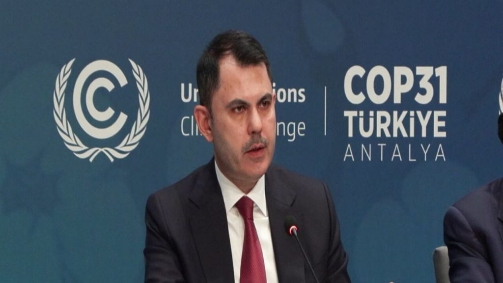 Murat Kurum’dan ‘COP31’ açıklaması