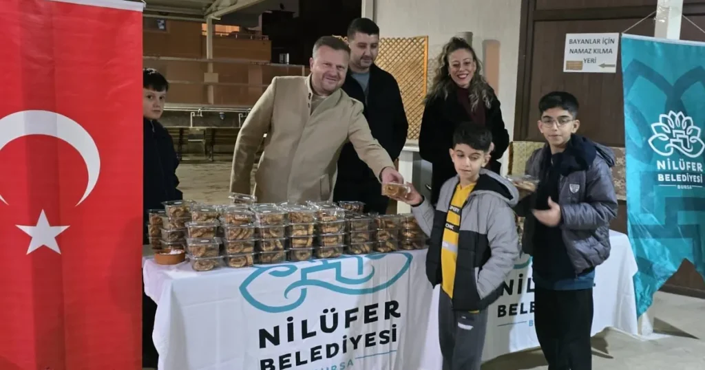 Nilüfer’de Berat Kandili Bereketi