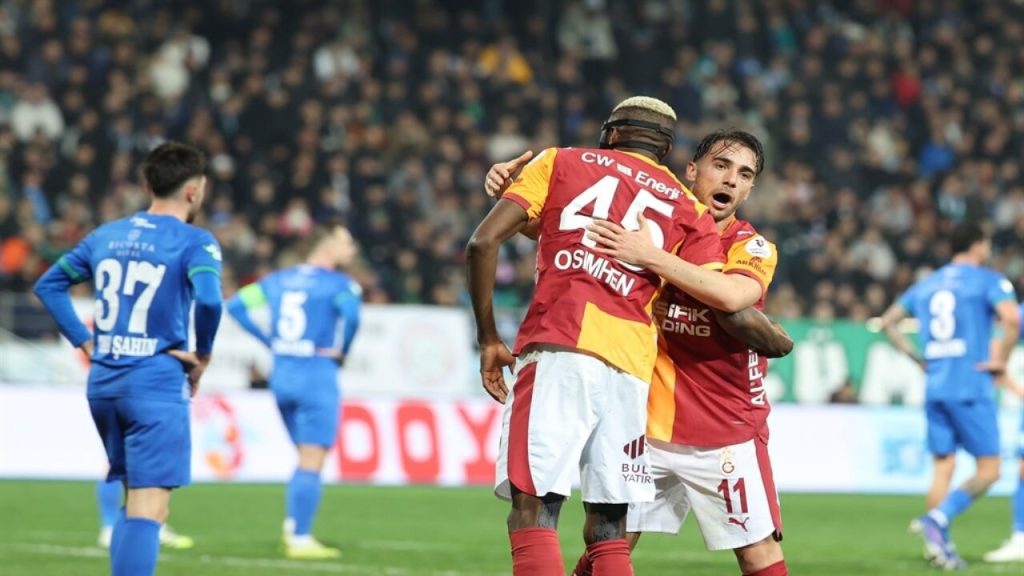 Osimhen, Galatasaray’ın golcüleri arasında 4’üncü sırada