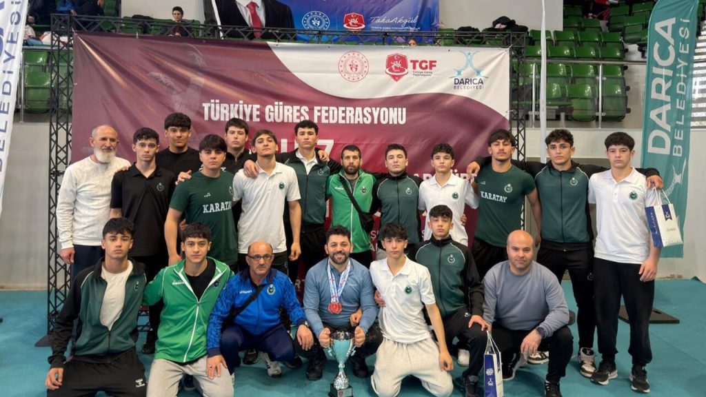 ‘SPORUN YILDIZI KARATAY’; KONYA TARİHİNDE BİR İLK: KARATAY ŞAMPİYON GÜREŞTE TÜRKİYE ŞAMPİYONLUĞU
