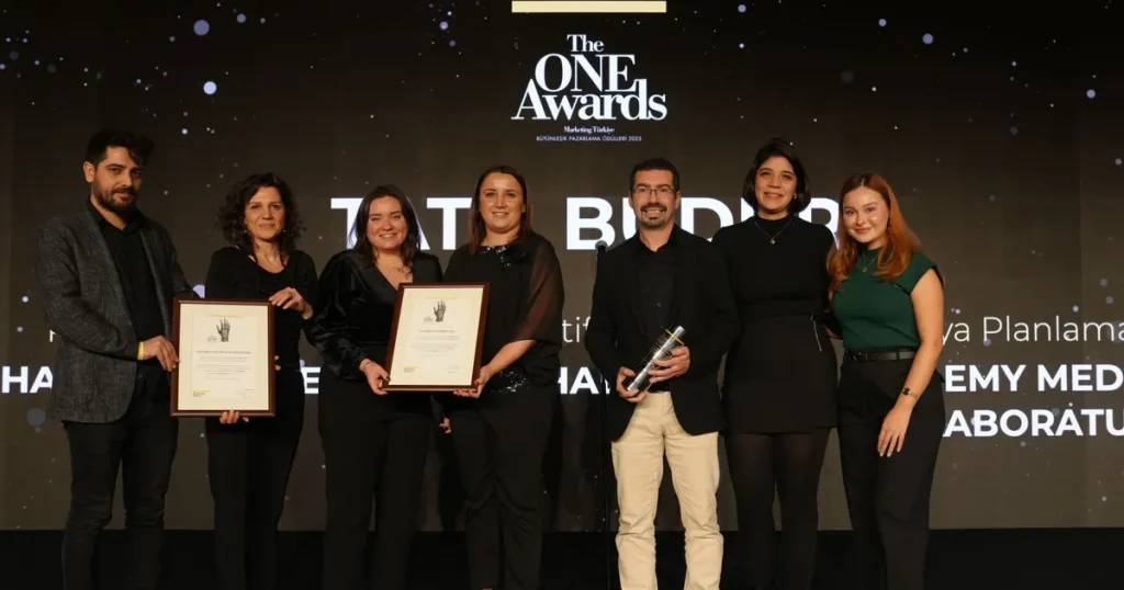 TatilBudur’a “The ONE Awards”tan Birincilik Ödülü