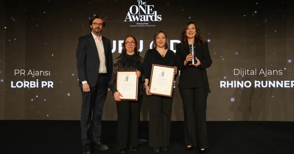 The ONE Awards’tan Duru Gıda’ya Altın Ödül!
