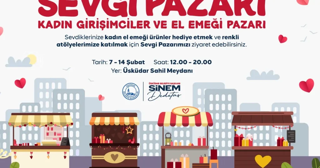 Üsküdar’da  “Sevgi Pazarı” 2. Kez Kuruluyor