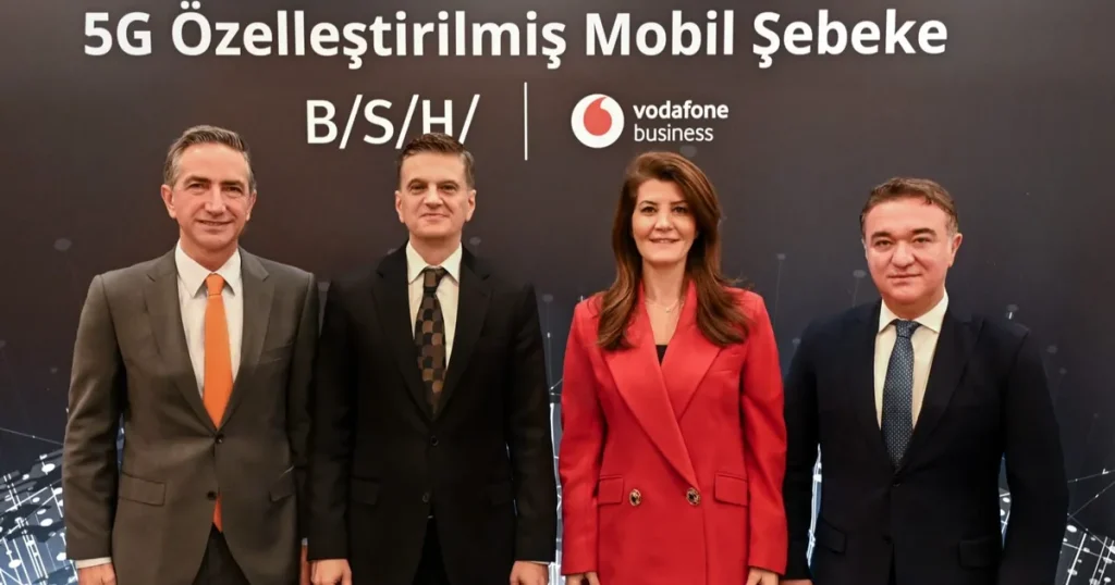 Vodafone Business ve BSH Ev Aletlerinden Akıllı Fabrika Hamlesi