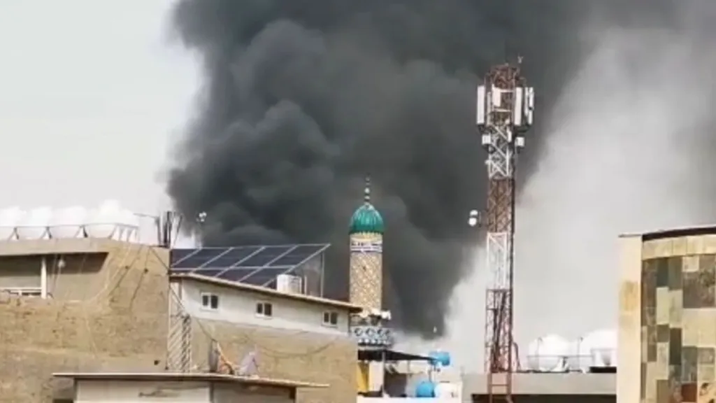 Irak’ın istihbarat merkezi vuruldu!