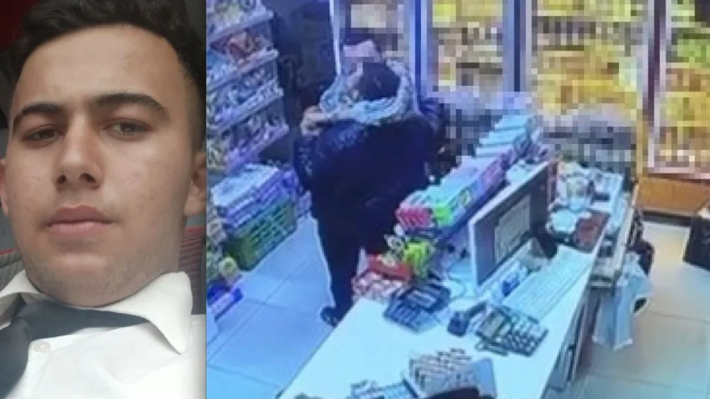 Marketteki cinayet anına ait görüntüler ortaya çıktı