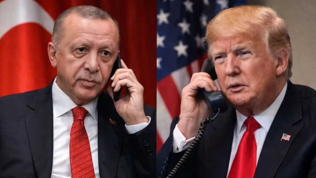 Cumhurbaşkanı Erdoğan, Trump ile görüştü