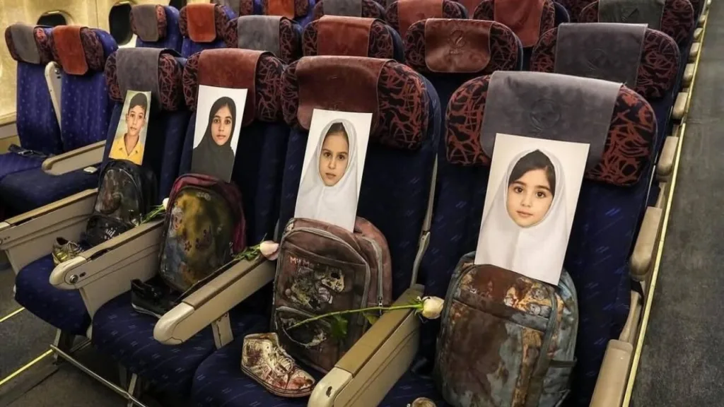 İran heyetinin uçağı; ‘Yol arkadaşlarım…’