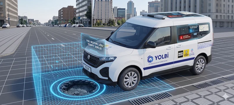 Konya Büyükşehir’den akıllı şehircilikte çığır açan adım: Yapay zeka destekli yol bozuklukları izleme sistemi devreye giriyor