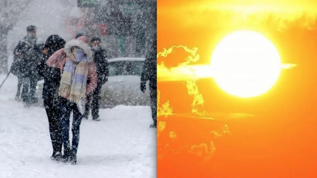 Önce kar ve don sonra çöl sıcağı geliyor…