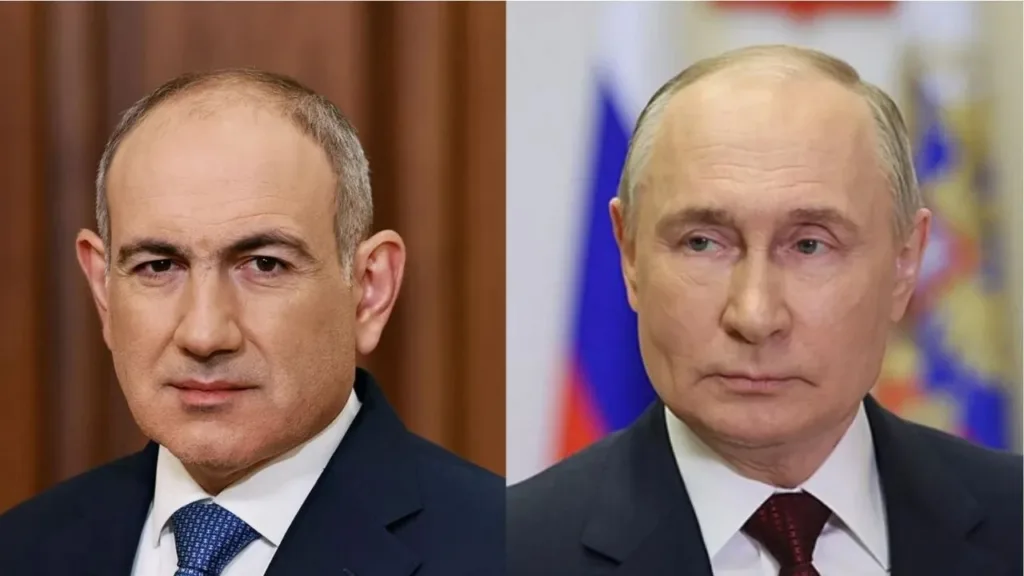 Paşinyan’dan Putin’e canlı yayında ret