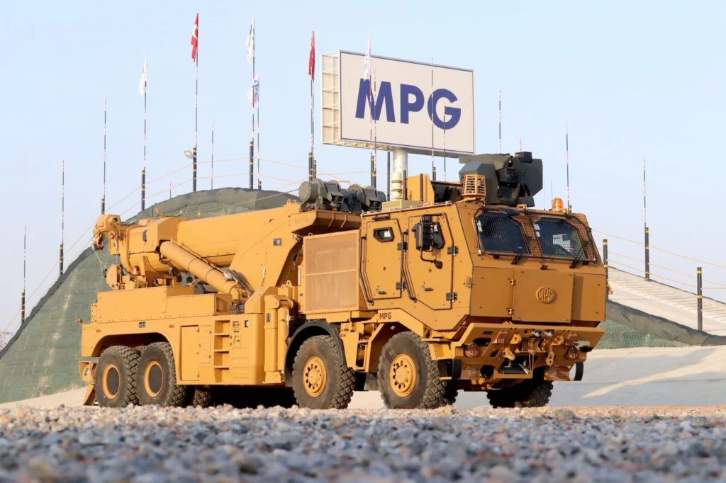 MPG Zırhlı kurtarıcı araçlarıyla Efes 2026 tatbikatında