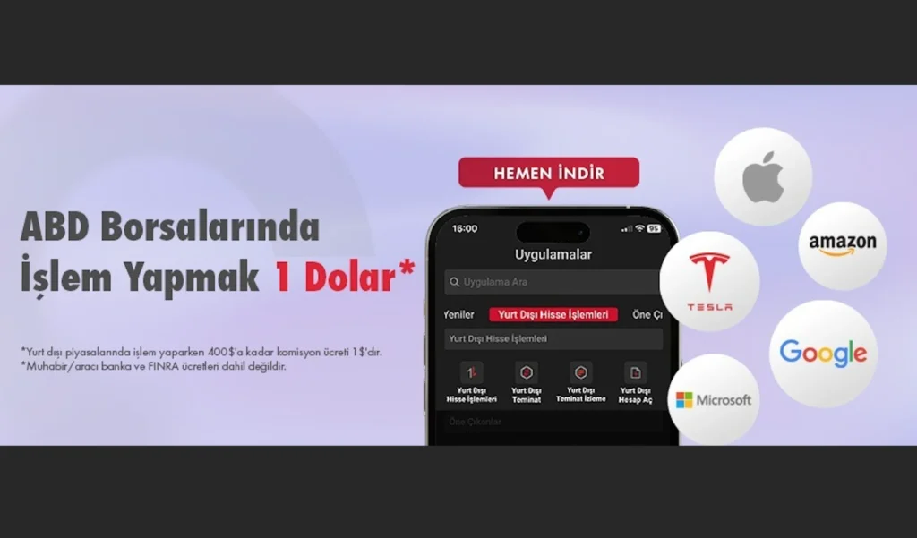 ABD Borsalarında Kolayca İşlem Yapın