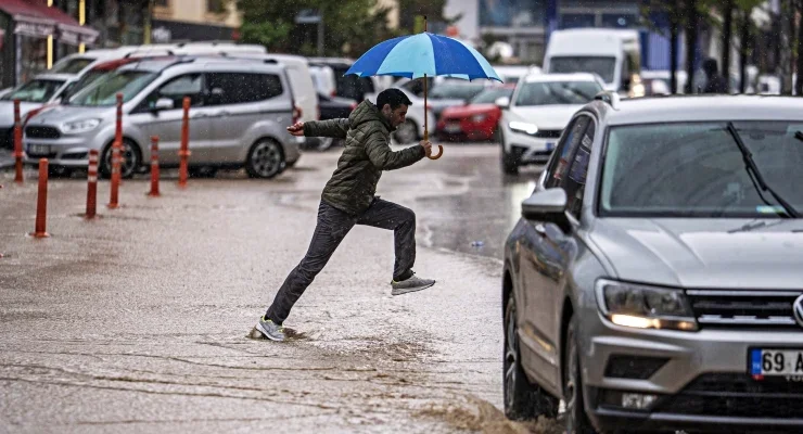 MGM uyardı! 28 il için sağanak yağış alarmı, Ankara’da var