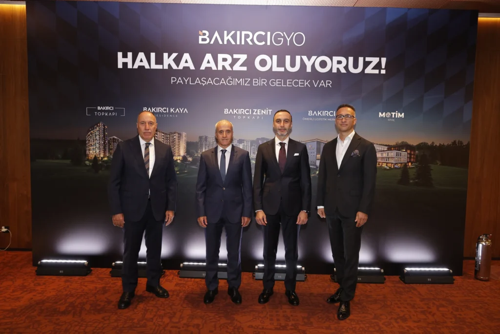 Bakırcı GYO halka arz oluyor: 2,16 milyar TL’lik arzda talep toplama başladı