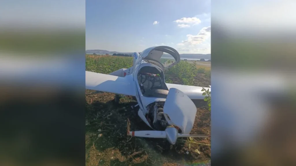 Çatalca’da eğitim uçağı kaza kırıma uğradı! Pilot yaralandı