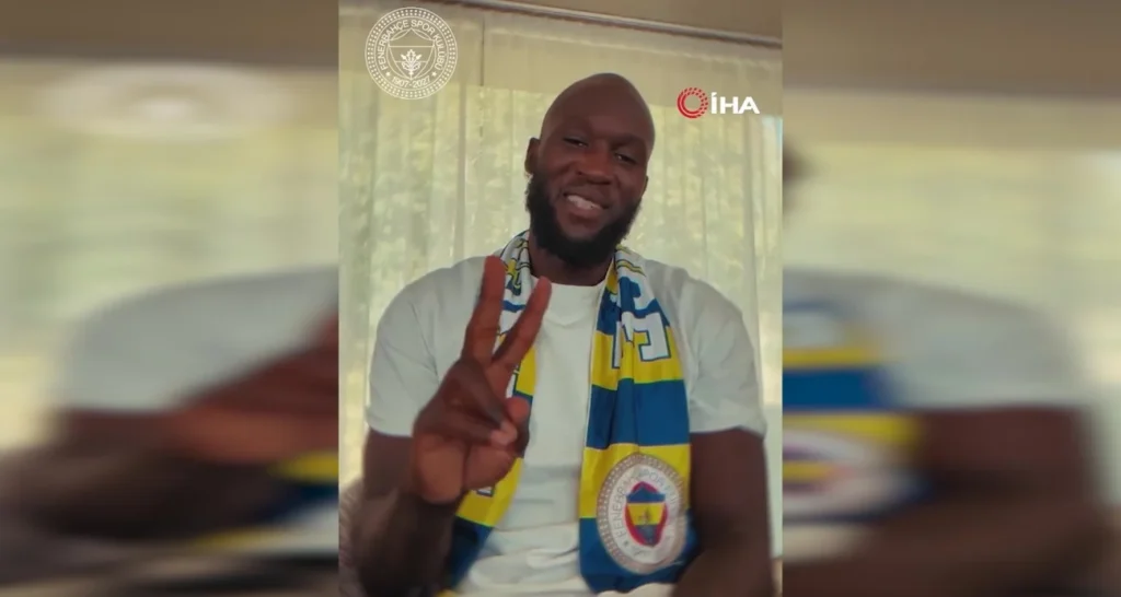 Lukaku resmen Fenerbahçe’de! İlk sözleri: “Büyük gurur duyuyorum”